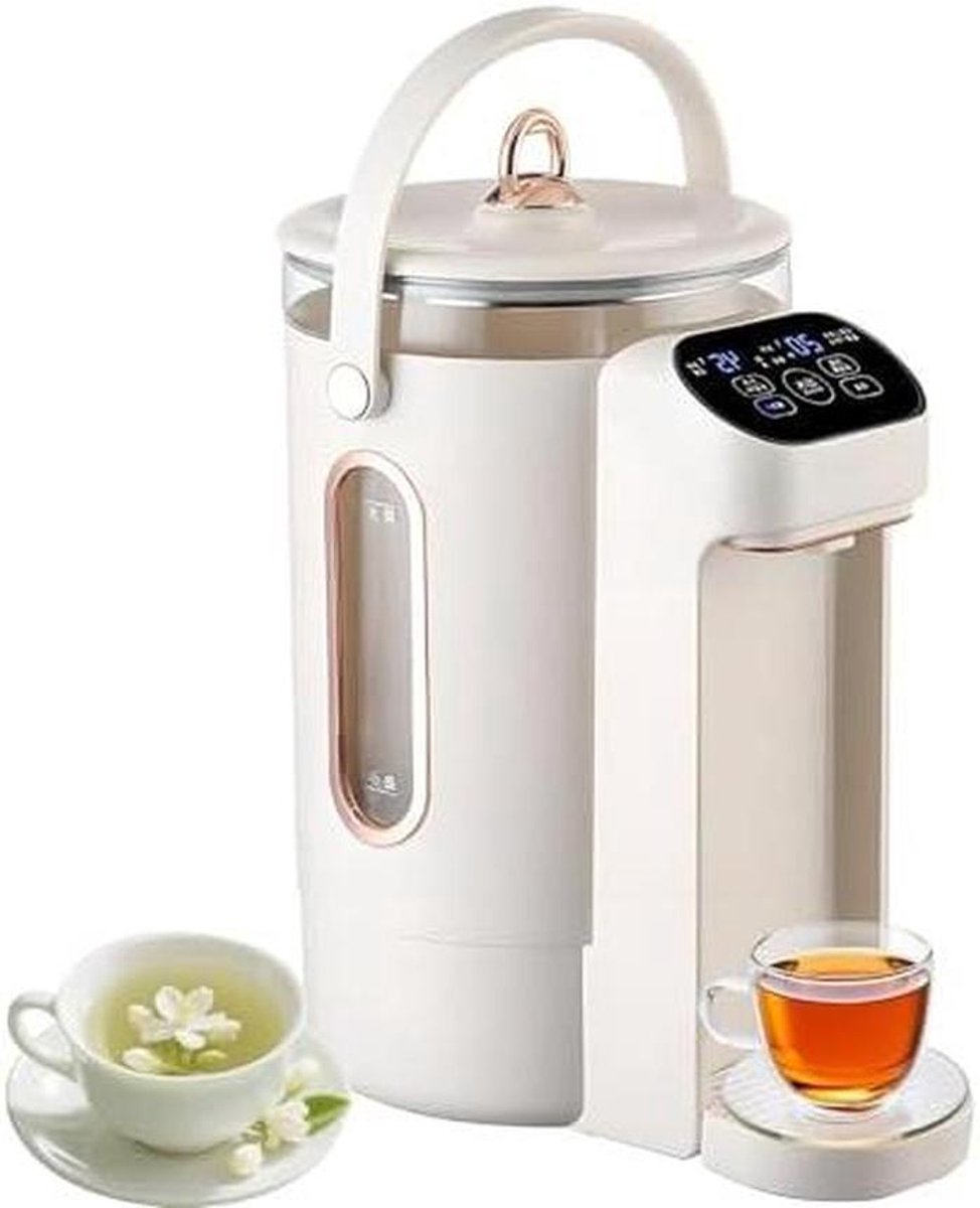 Warmwaterdispenser - Waterdispenser Waterkoker - Snel Water Verwarmen - Instelbare Temperatuur - 4L - Wit