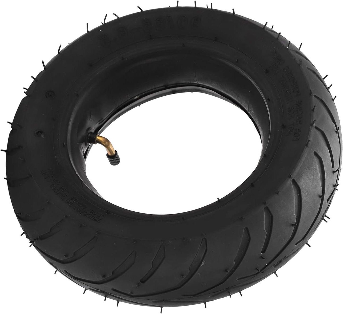 Verdikte Rubberen Binnenband - Luchtband Scooter - Scooter Rijden - Dik Butylrubber - 90/65-65 - Zwart