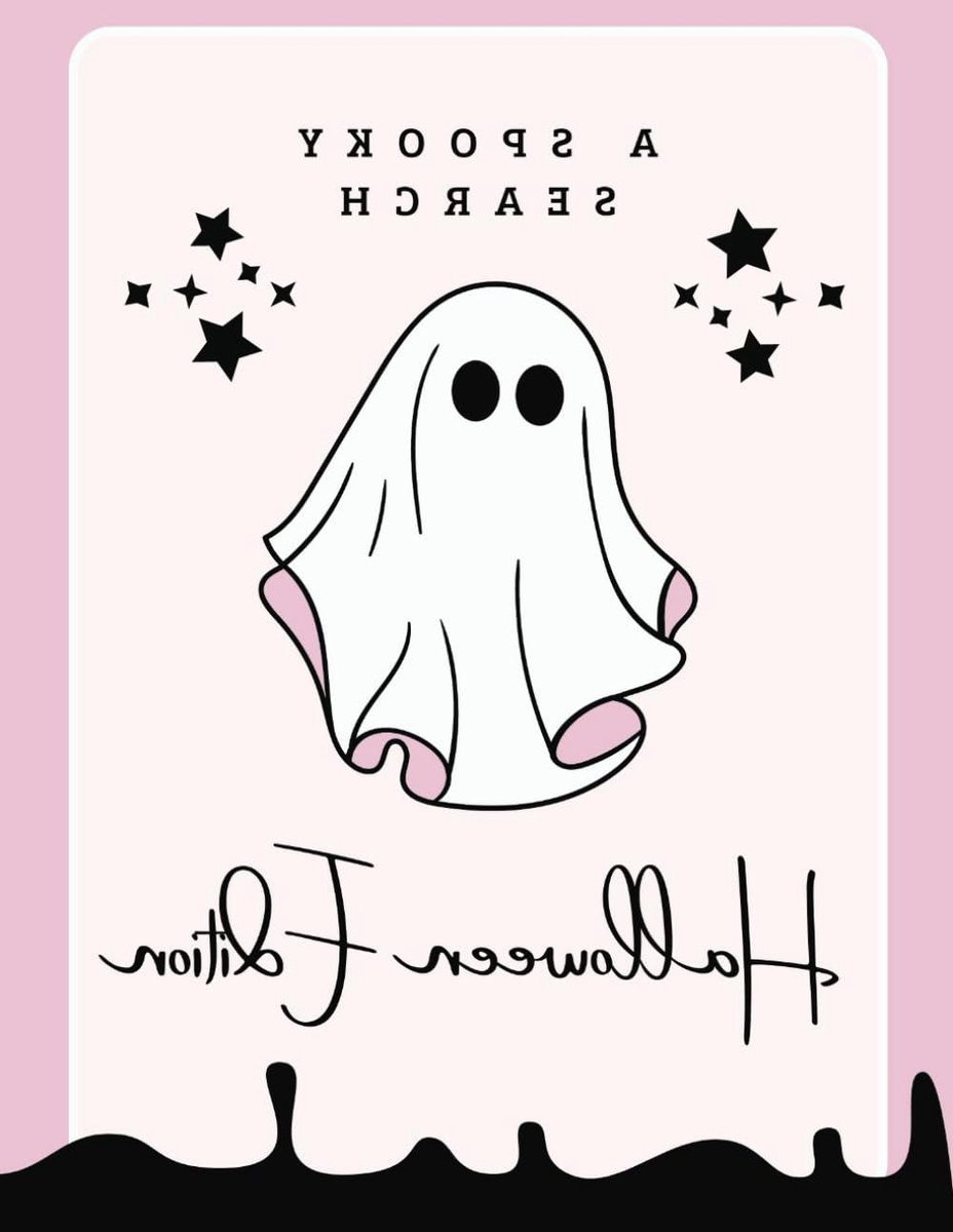 Halloween Woordzoeker - Puzzelboek Spookachtig - Ontspanning Thuis - Grote Letters - 8.5 x 11 Inch - Roze