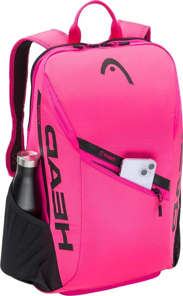 Sport Rugzak - Sporttas - Sporten en Reizen - Ruimte voor 2 Rackets - 25 Liter Capaciteit - Roze