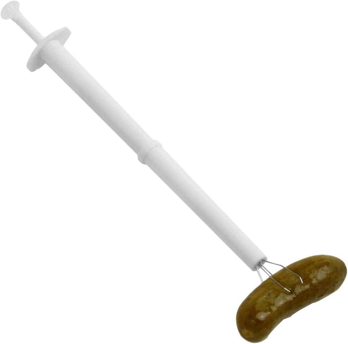 Komkommervork - Augurkenvork - Ingelegde Groenten Pakken - Roestvrij Staal PVC - 20 cm Lengte