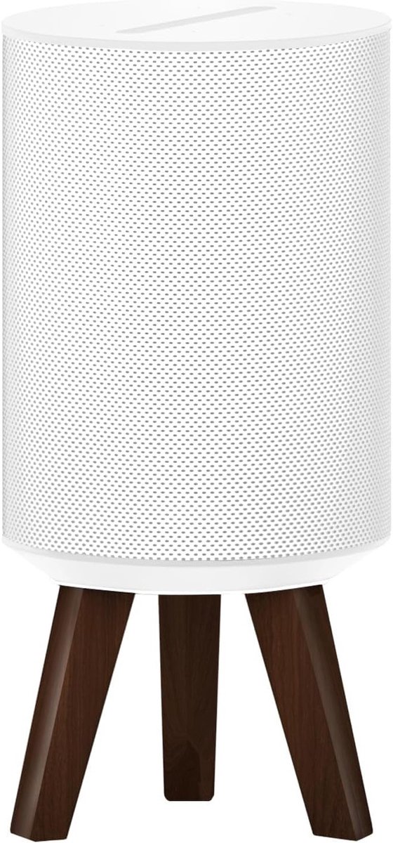 Houten Tripod Speakerstandaard Bureau voor Draadloze Speaker, Betere Geluidservaring