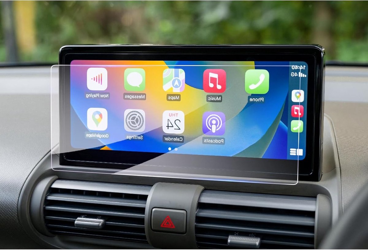 Navigatie Beschermfolie voor Hyundai Inster 2025 2026 - 10.25" Tempered Glass Screen Protector, Krasbestendig en Duurzaam voor Inster EV 2025 Touchscreen GPS Accessoires