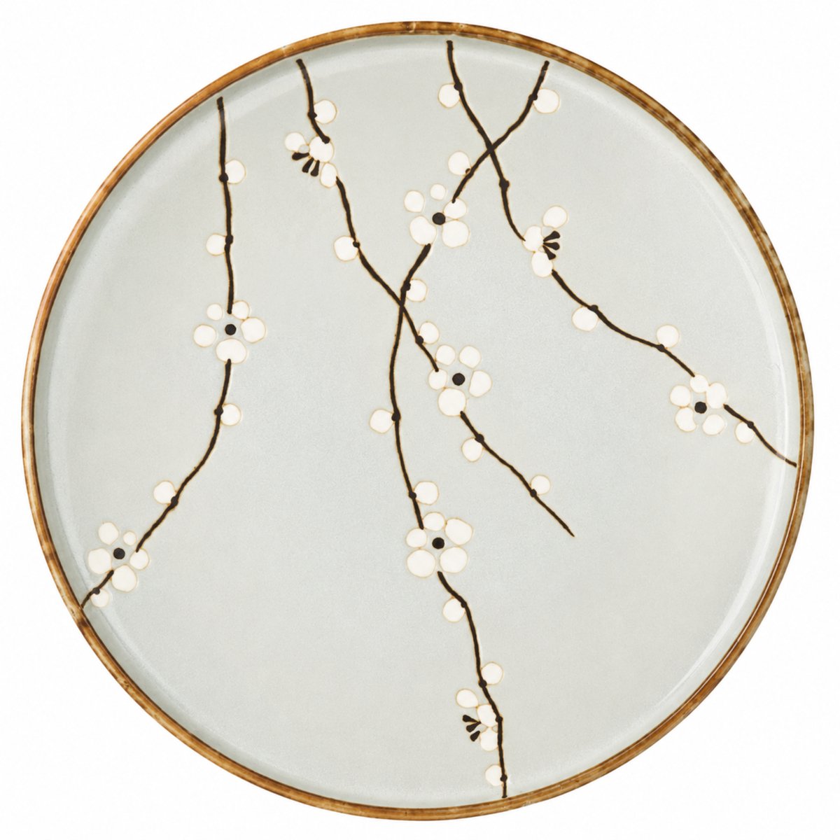 Tokyo Design Studio Soshun bord - 25.5cm - Kersenbloesemprint