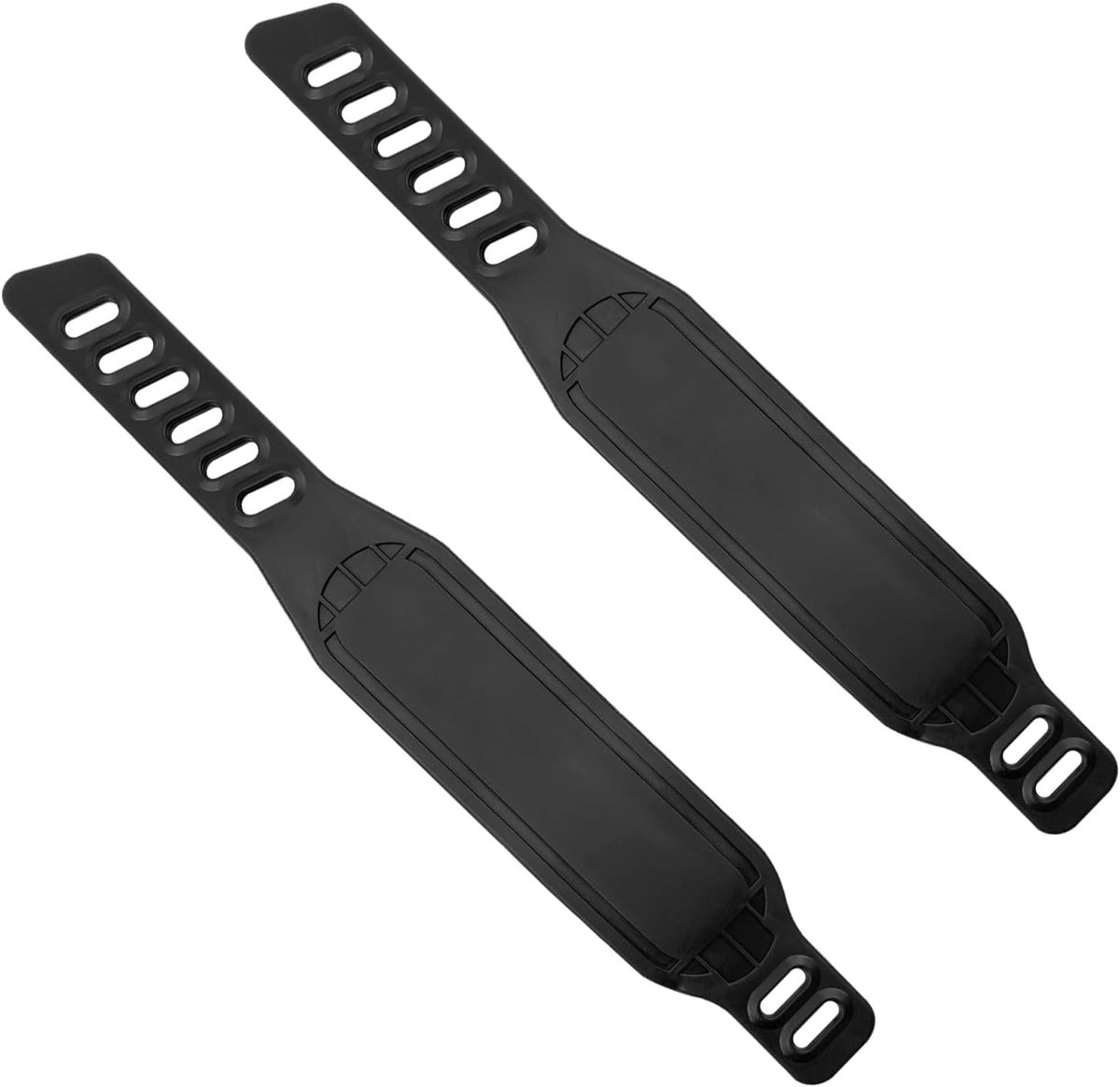 Verstelbare Pedal Strap Voetlussen voor Fietstrainers, Geschikt voor Stationaire Fietsen, Duurzaam en Universeel (2 Stuks)