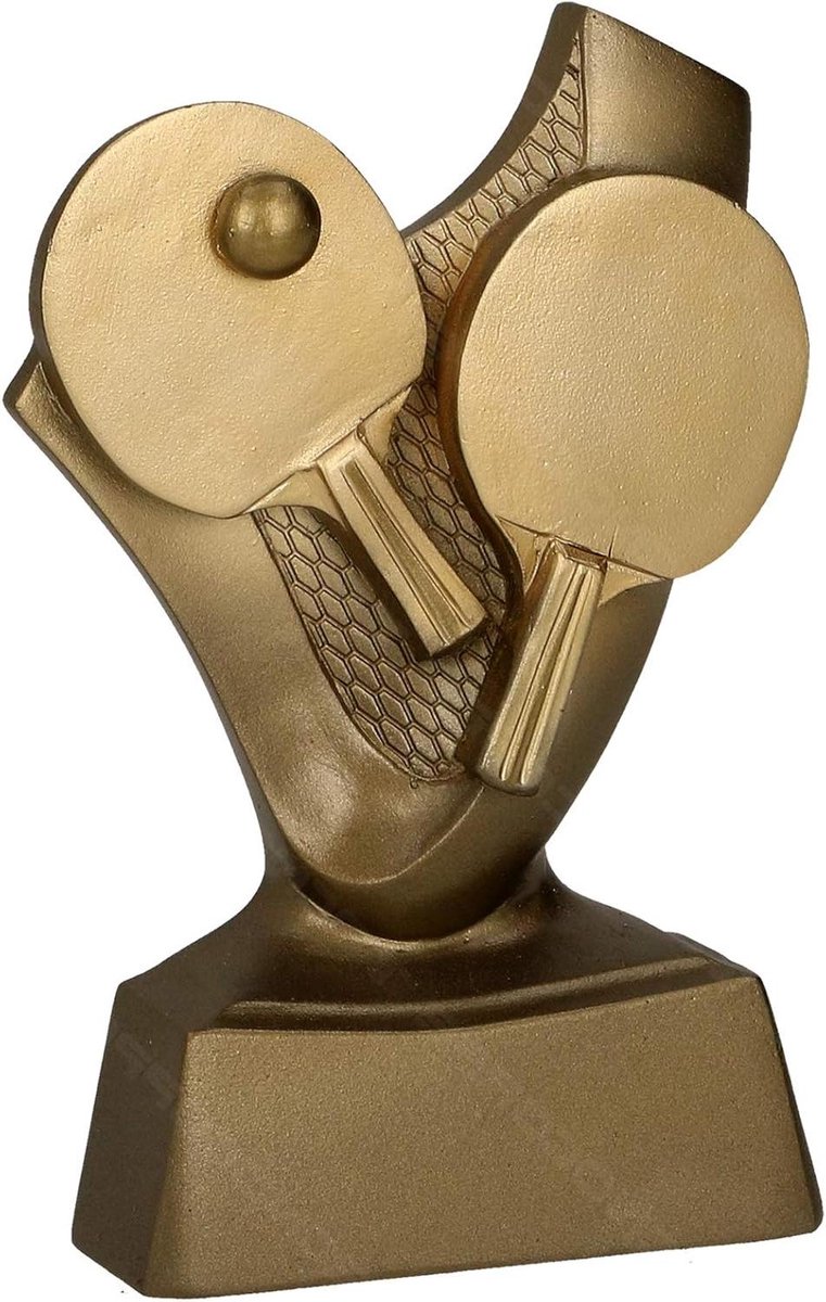 Tafeltennis Trofee - Sportprijs - Wedstrijd Prijzen - Gepersonaliseerd Schild - 10 cm Hoog - Gekleurd