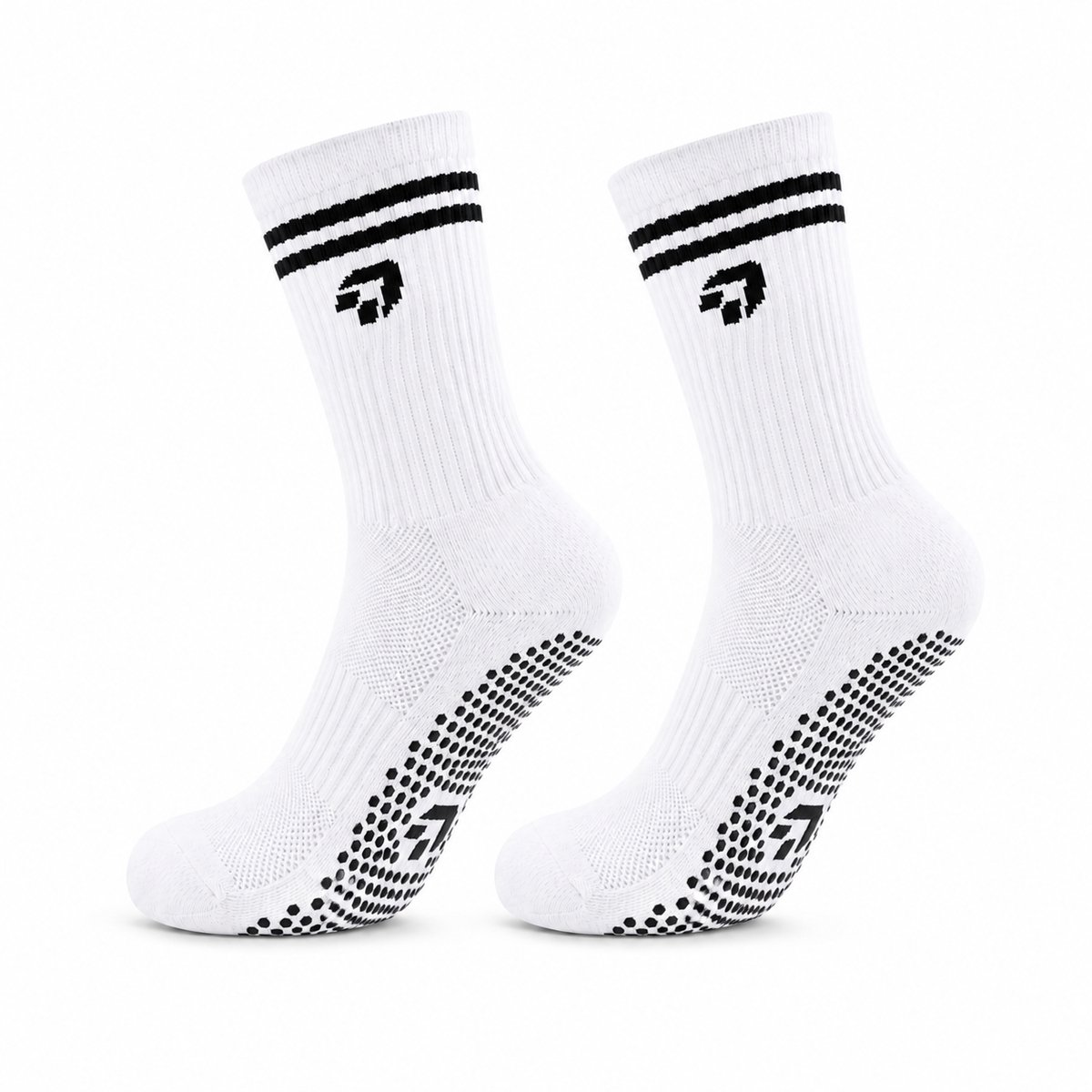 CREATE PERFORMANCE Pilates sokken - Sokken Pilates - Dames - Gripsokken - Pilates - Stretch - 2 stuks - Wit