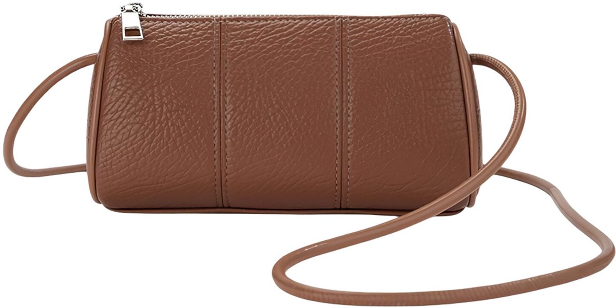 Topmelon Kleine Crossbodytas - Schoudertas -Crossbody Tas voor dames -Stijlvolle en unieke tas Bruin