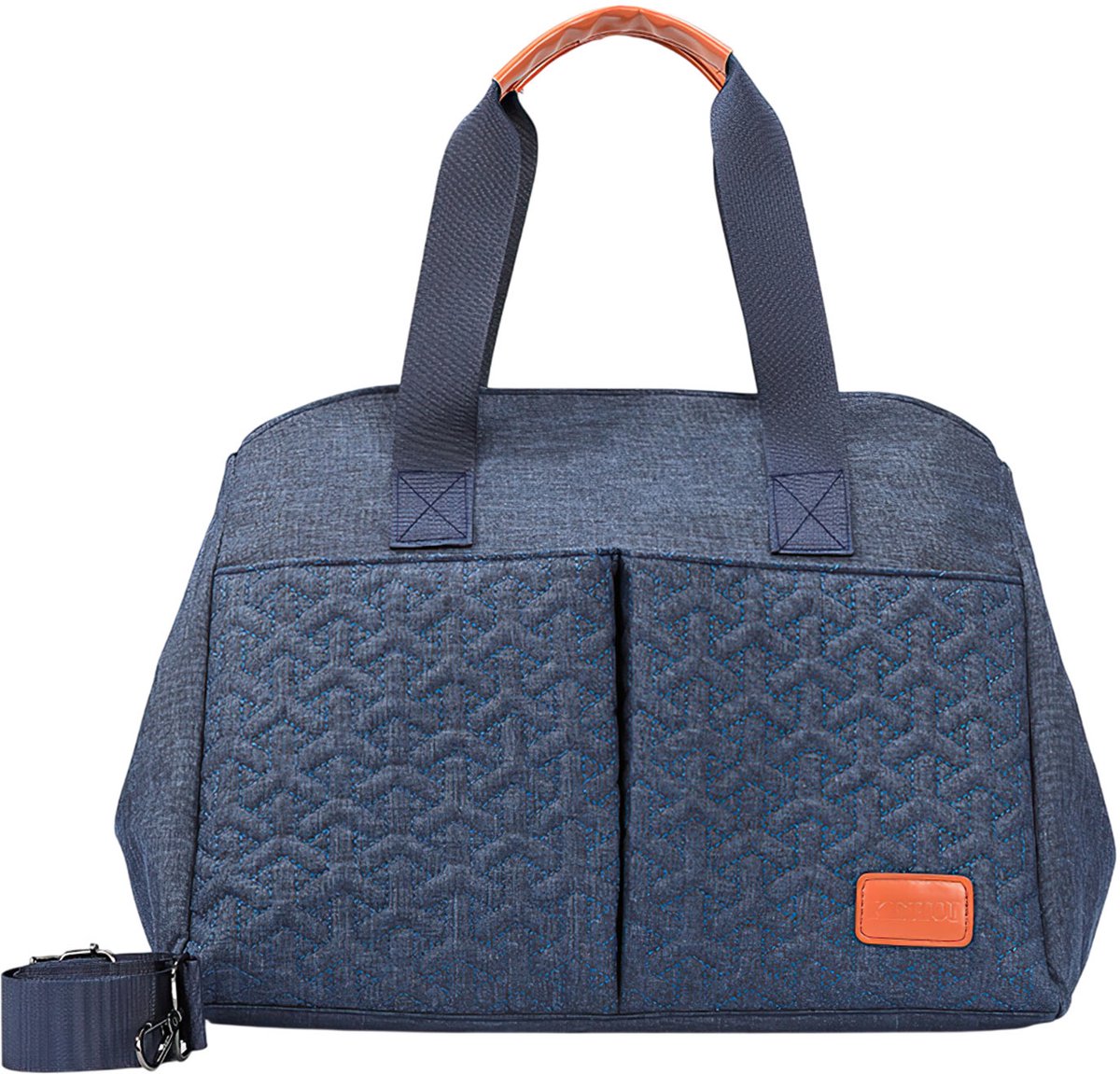 Topmelon Luiertas -Schoudertas - luiertas organizer - Lichtgewicht & Waterafstotend - 38x29x15cm Donkerblauw
