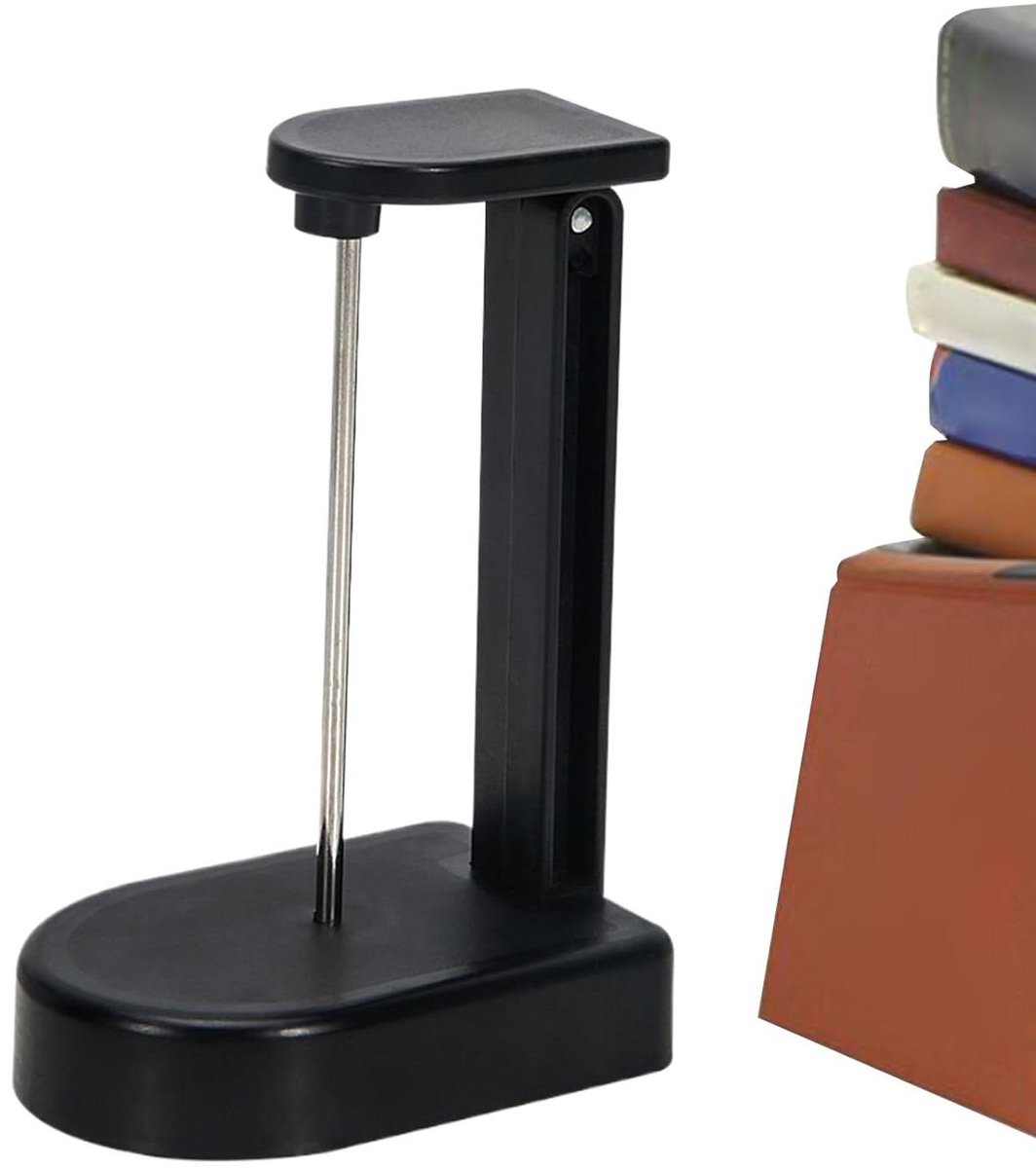 Kassabonhouder - Factuurorganizer Kantoor - Papier Sorteren - Voorkomt Kantelen - 11 cm - Zwart