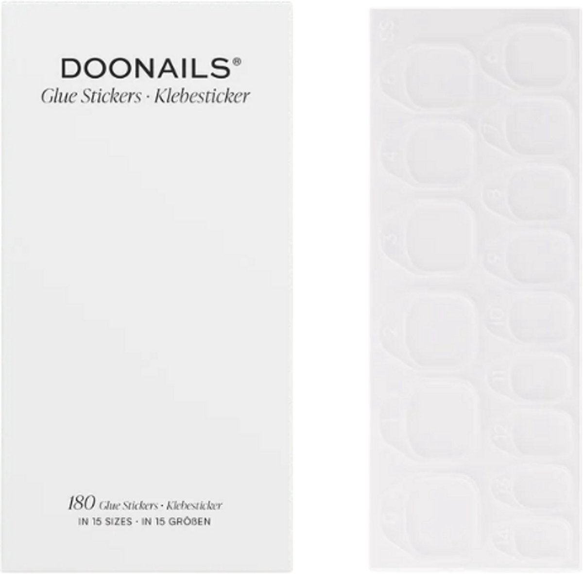 Doonails - Glue Stickers - Kleefstickers - 180stk