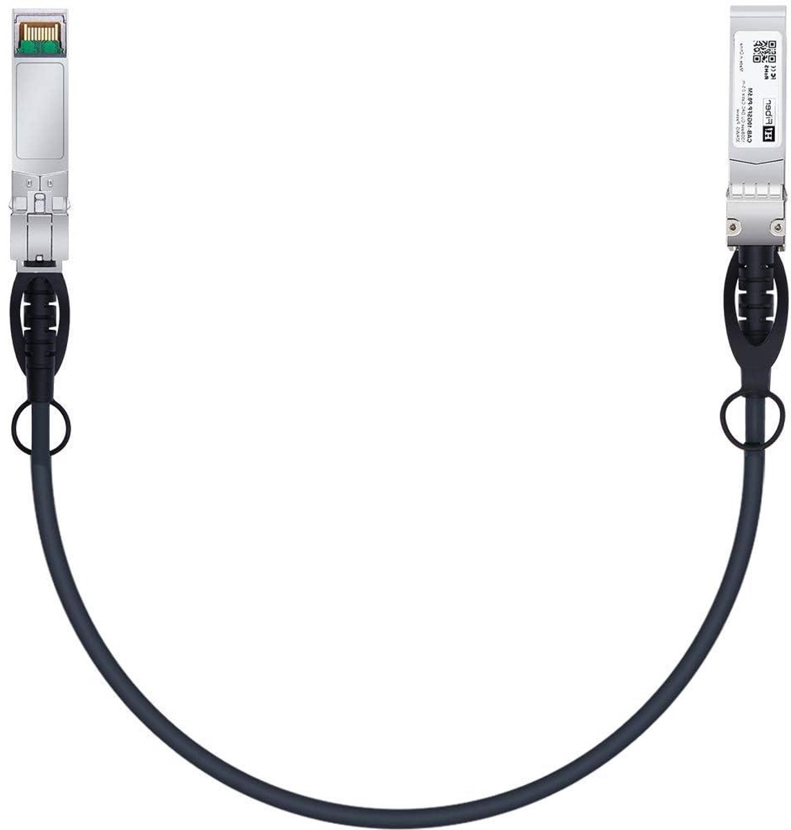 SFP+ DAC Kabel - Direct Attach Koper - Netwerk Verbindingen - Passieve Twinax Kabel - 2 meter - Zwart
