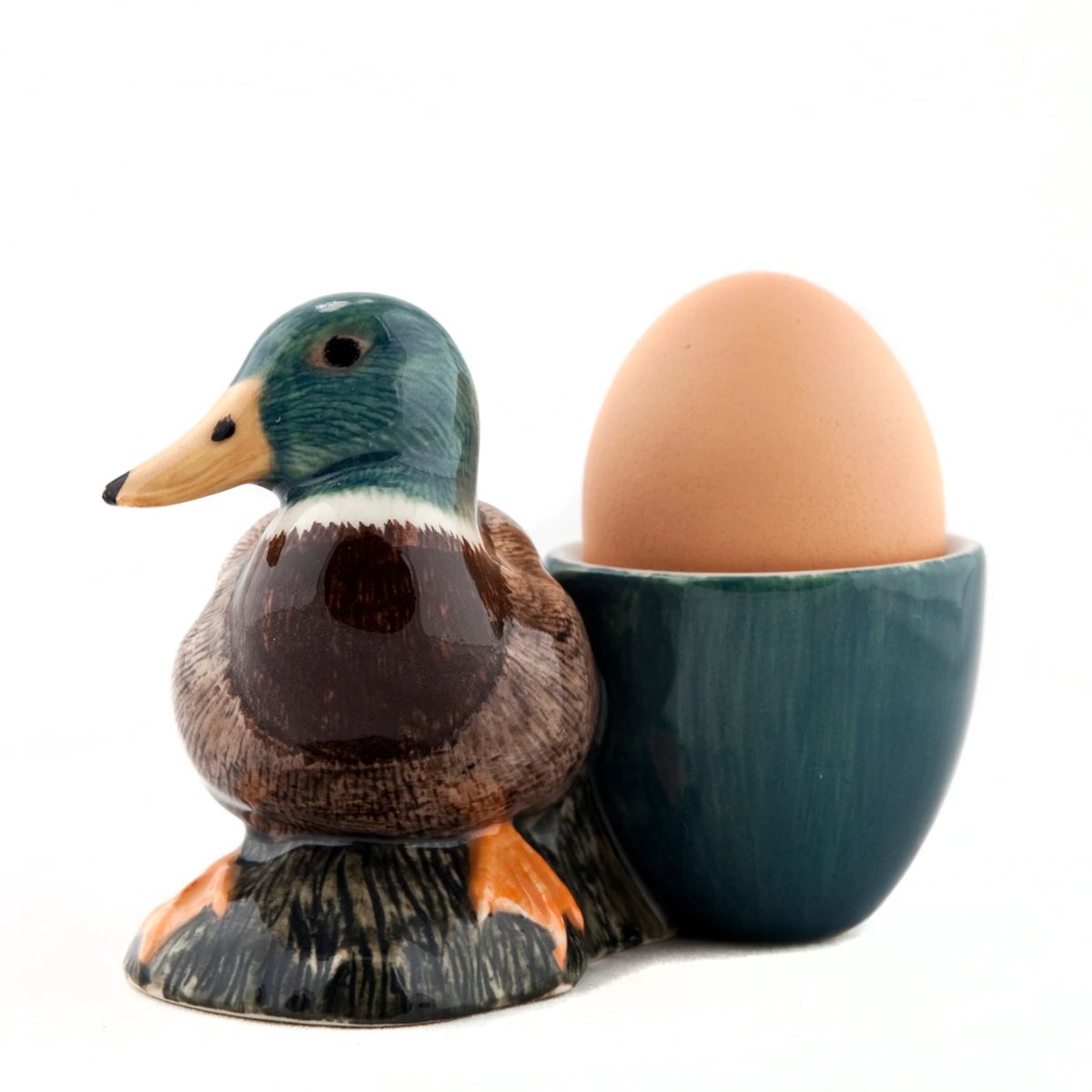eend Eierdopje - Quail ceramics - eierdopje - keramiek