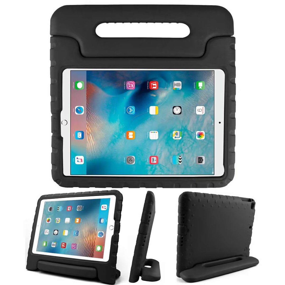 FONU Kinder Hoes iPad Air 1 2013 / Air 2 - 9.7 inch - Zwart