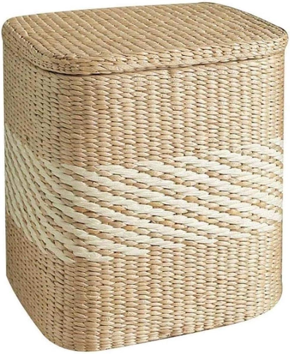 Voetbank Opslag - Ottoman Kruk - Diversen Opbergen - Vintage Weefpatroon - 35 x 41 x 47 cm - Niet gespecificeerd