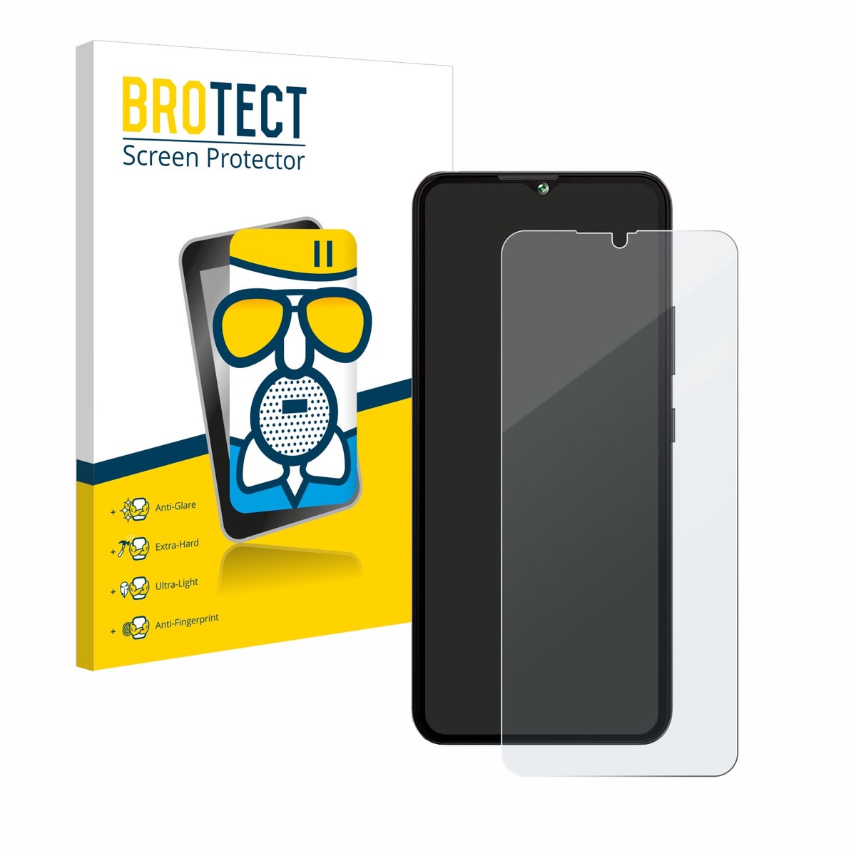 BROTECT - Screenprotector voor Cubot A10 - Folie Beschermfolie Beschermglas matte
