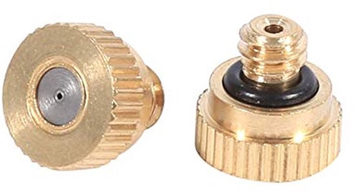 Mistsproeiers, 20 stuks 0,4 mm 10/24 UNC messing mistsproeierslang voor koelsysteem