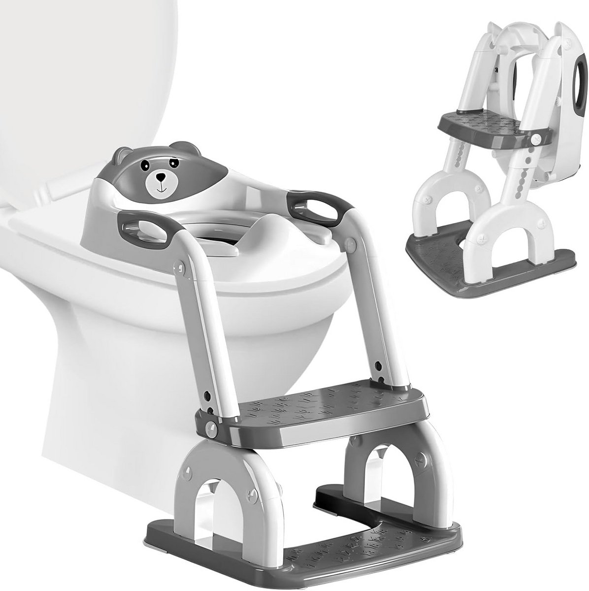 Potty Training Toiletbril - Peuter Toilet Stap - Zindelijkheidstraining Kind - Verstelbare Hoogte - 33 x 17 x 2.51 cm