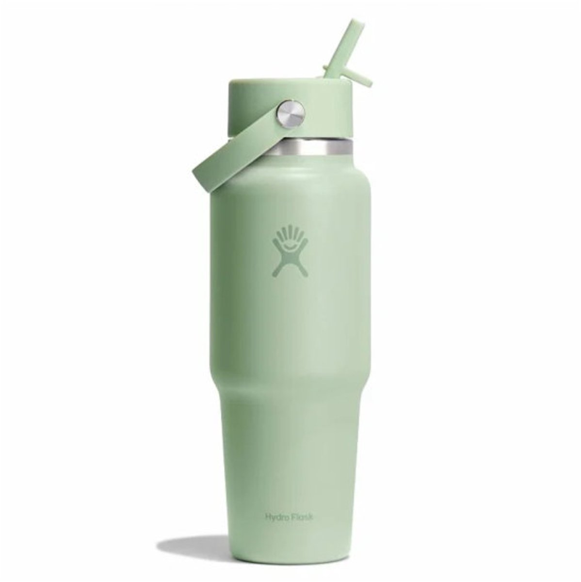 Hydro Flask Wide Mouth Flex Straw Cap Aloe reisfles, 946 ml