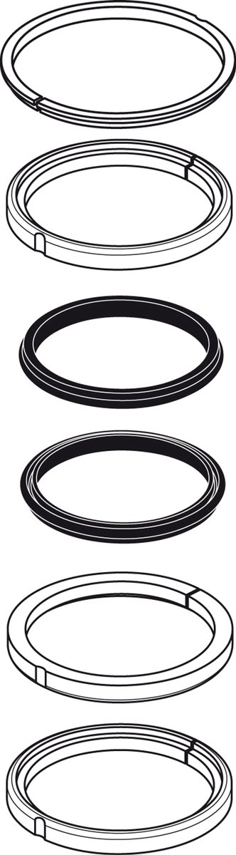 Ideal Standard Dichtringset keuken Ceraplan III, A860980NU