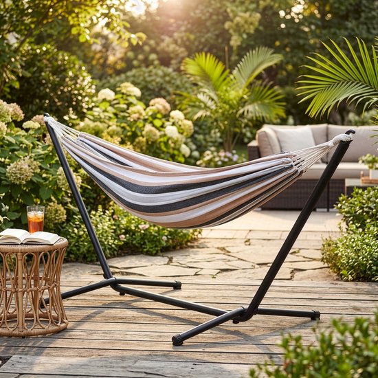 LE FARNIENTE - HAMAC MET STANDAARD 270X100XH95CM