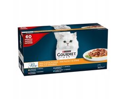 Purina Gourmet Perle GiG MV - Katten Natvoer - 60x85g - Eend