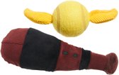 Bark quidditch set harry potter pluche 24x10x12 cm