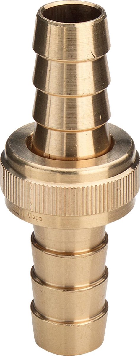 Viega Slangkoppeling, ID 3/8, GM 1/2 Messing Modell 1821, 137533