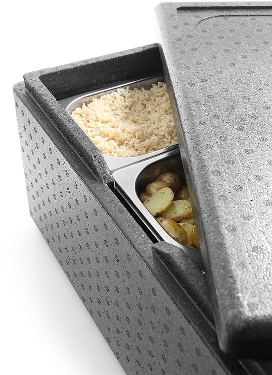 HENDI Thermobox Profi Line - GN 1/1 - 40L - Hoge isolatiewaarde - Verzonken handgrepen - 600x400x285mm van Hendi — afbeelding 4