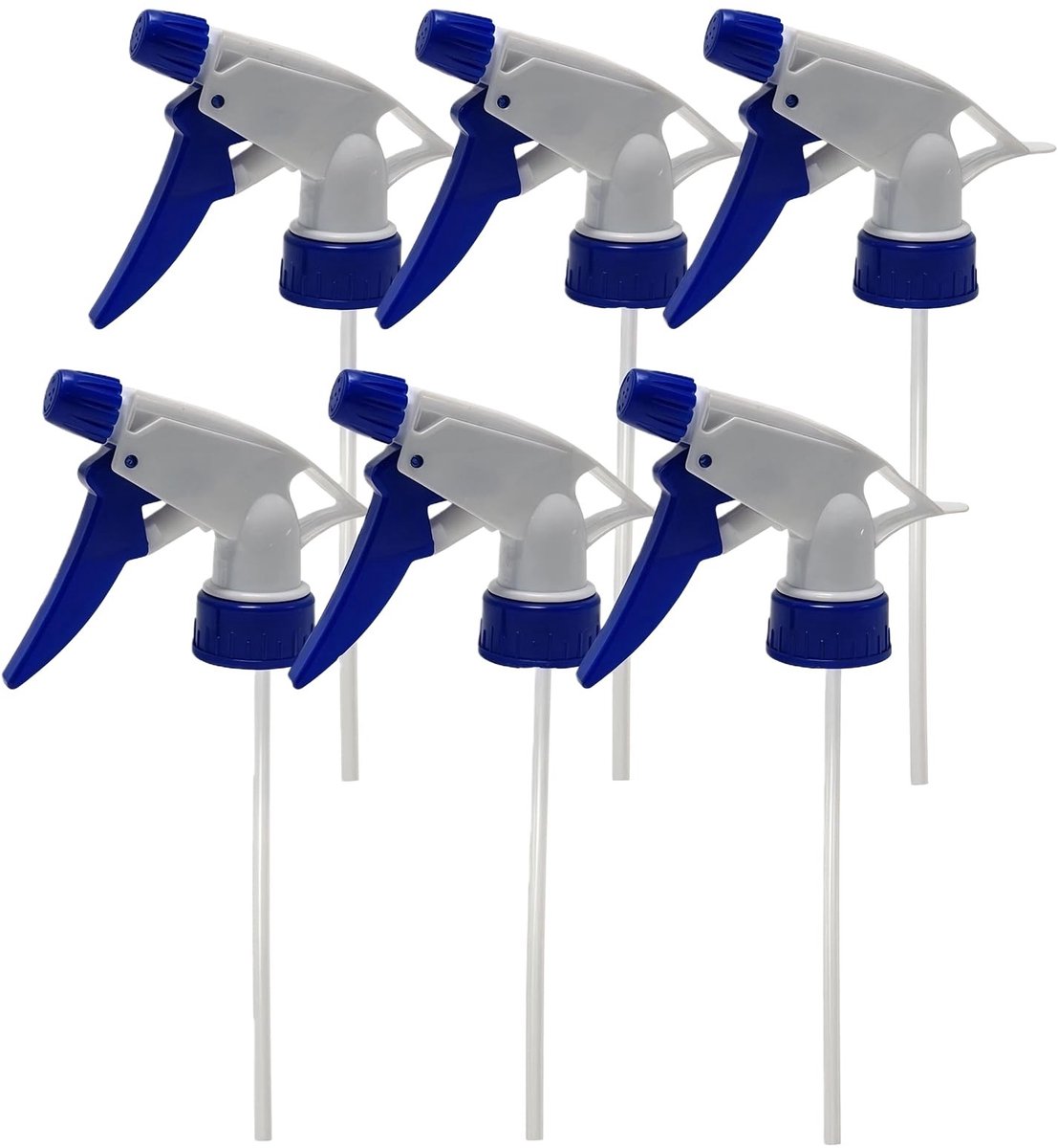 Dailygoods- Sproeier Heavy Duty - Verstelbare Spuitmond - 6 Stuks - Universele 28/400 Schroefdraad - Precisie Spray Control - Multifunctioneel