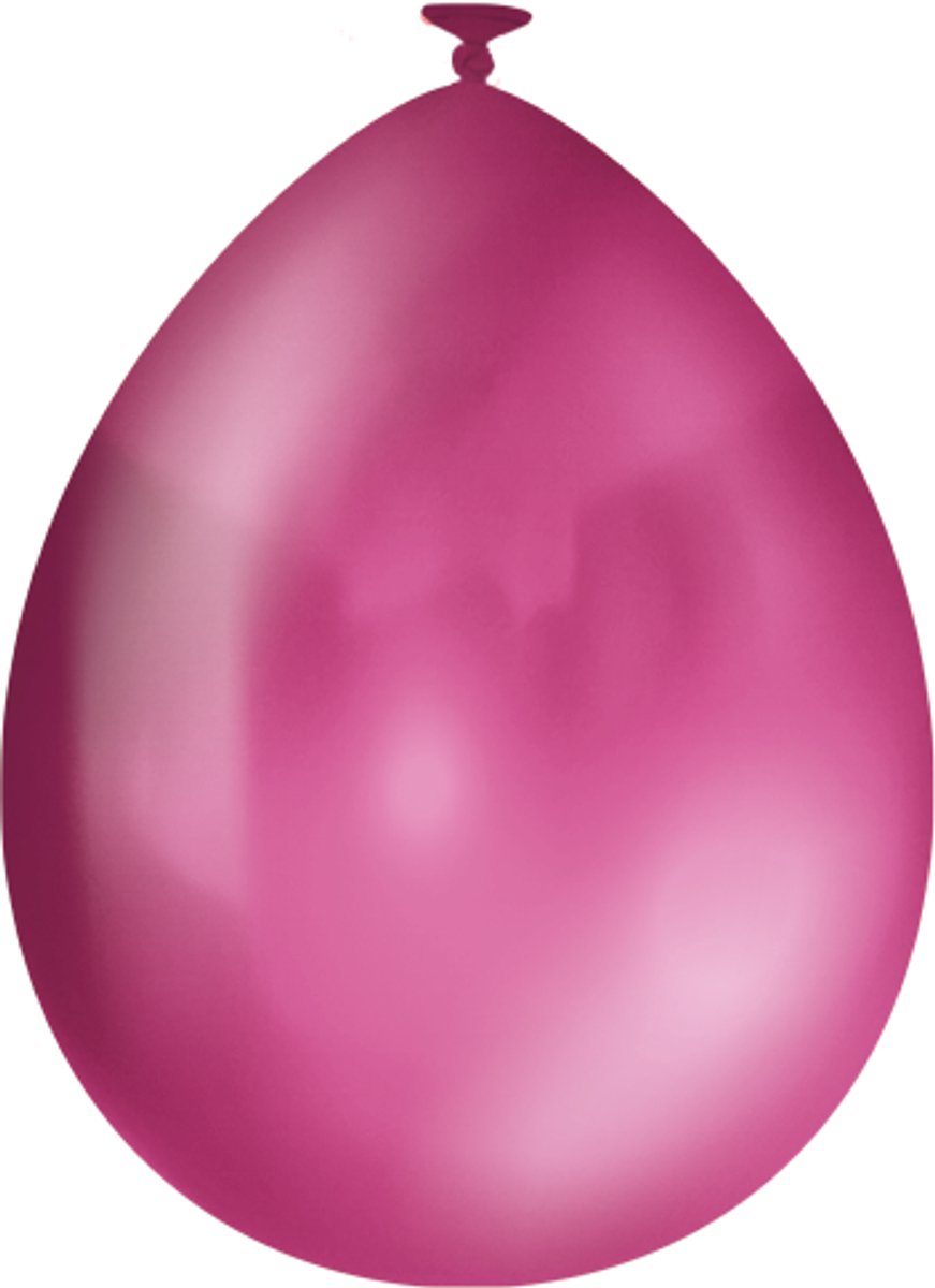 Metallic fuchsia ballonnen - 10 stuks - Premium latex ballonnen - Feestversiering - Feestballonnen voor ieder feest