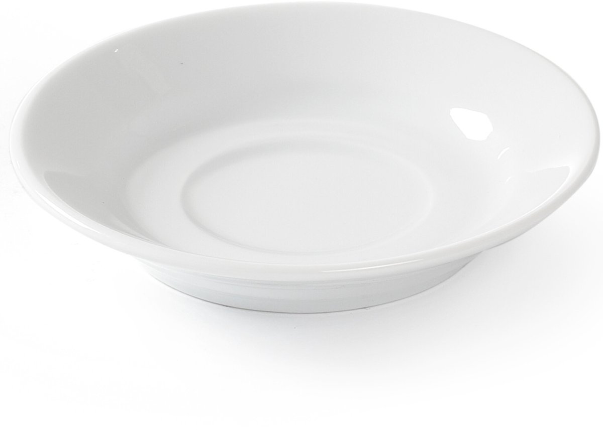 Hendi Optima Serie - Porseleinen Schotel - 90mm - Wit - 12 Stuks