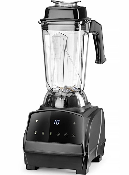 Hendi Digitale Bar Blender - 2,5 Liter - Zwart - 1680W - 220x240x(H)535mm van HENDI — afbeelding 2