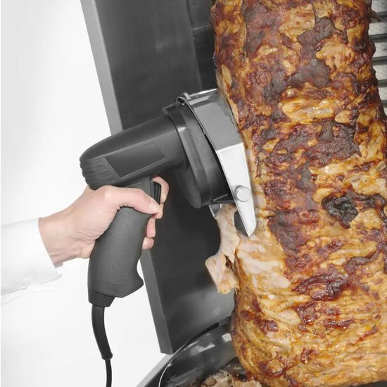 Hendi Kebabmes Professional - Elektrisch - Inclusief 2 messen van HENDI — afbeelding 3