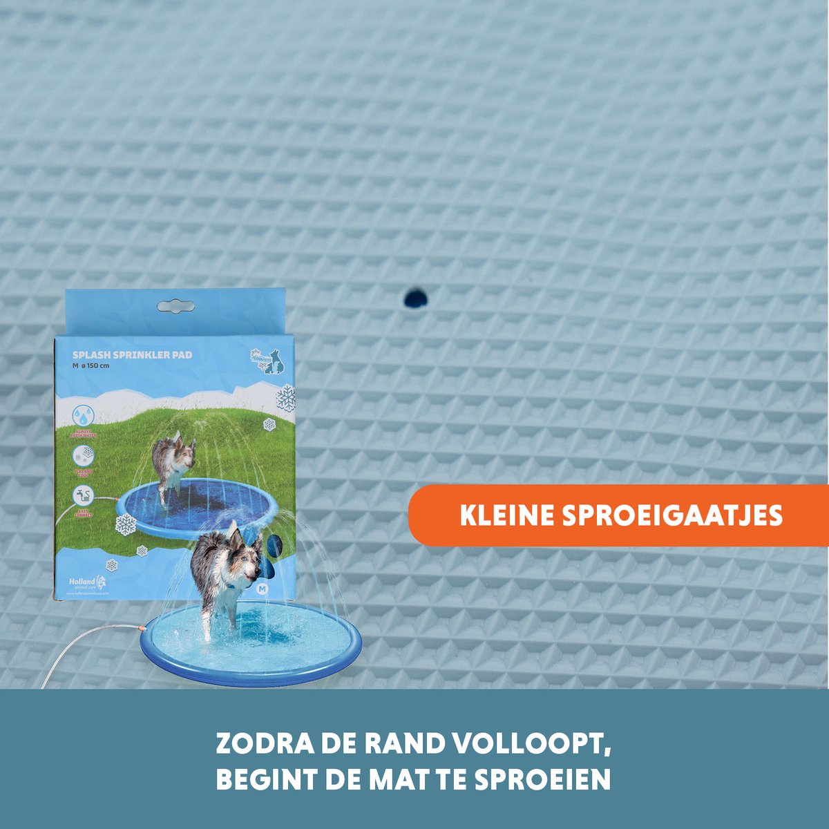 Hofman Animal Care Coolpets Mat met Sprinklers - 150 cm thumbnail 4