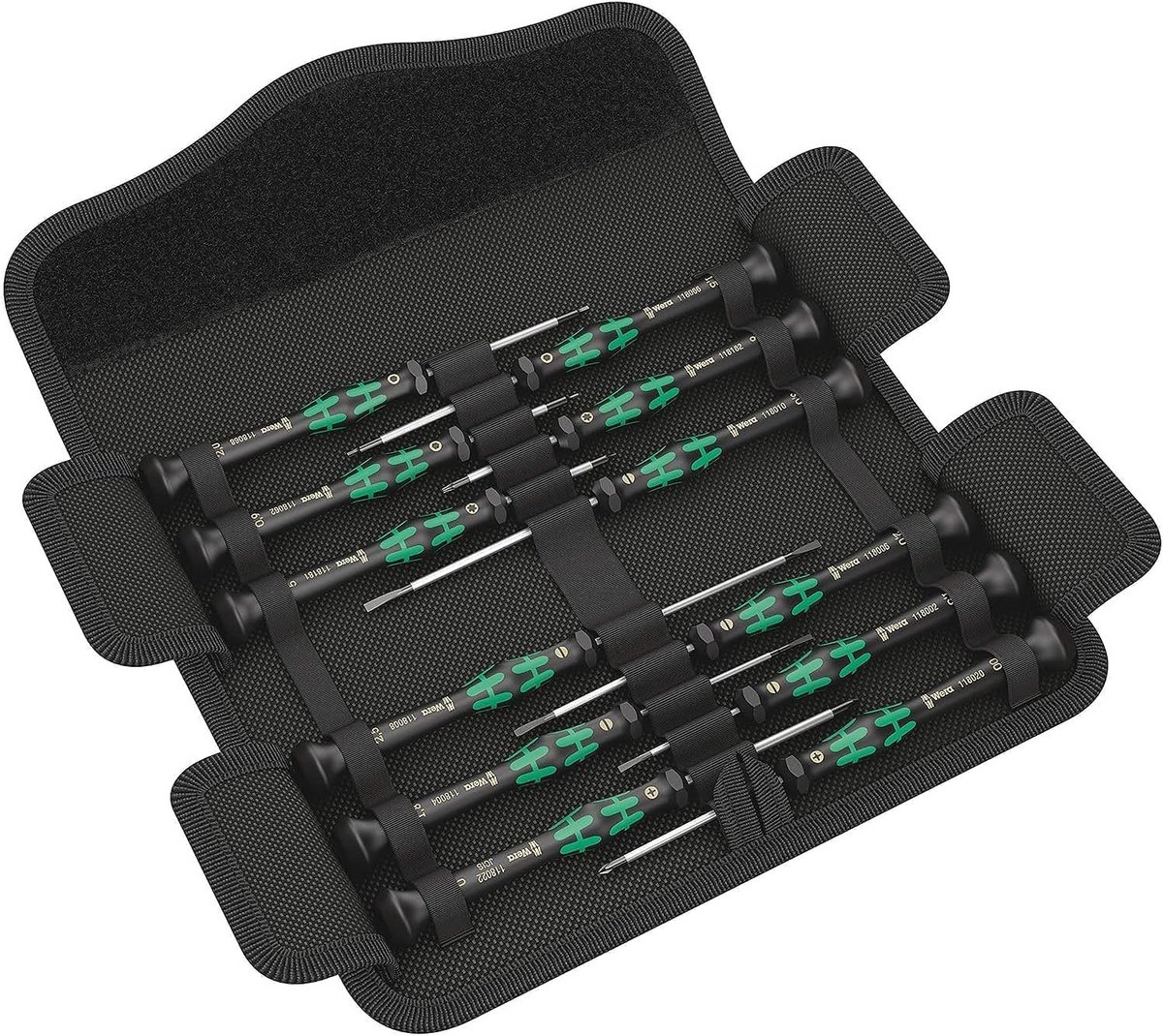 Precisie Schroevendraaiers - Fijne Schroevendraaiers - Fijnmechanica Reparatie - Met Houdfunctie - 12 Delig - Multicolor