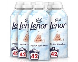 Lenor Caresse Sensitive Wasverzachter - Hypoallergeen - Voordeelverpakking 6 x 40 wasbeurten