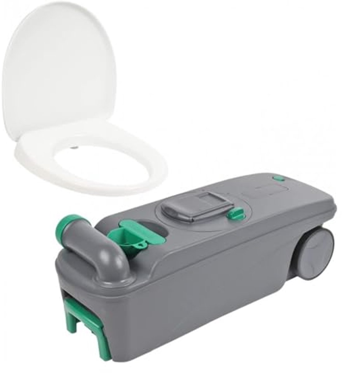 Afwatertank Toilet - Cassette Reservoir - Kamperen Sanitair - Vernieuwingsset - 60 x 30 x 25 cm - Wit