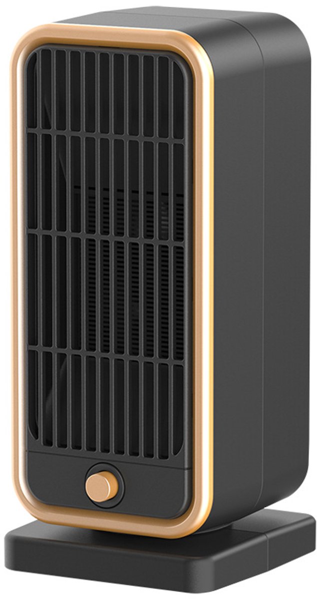 Bijverwarming - 500W PTC-ventilatorverwarming, drie standen, waterdicht/oververhittingsbeveiliging, geluidsarme ventilatorverwarming, draagbaar en lichtgewicht, geschikt voor verwarming in woonkamers, slaapkamers en studeerkamers.