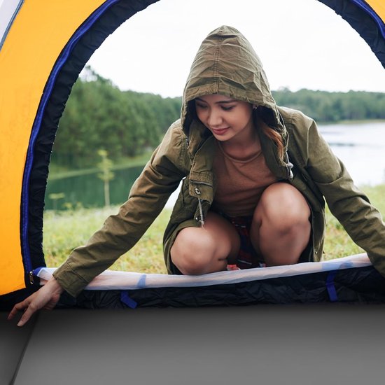 Zelfopblazende slaapmat - Luchtbed met kussen - Outdoor kamperen - Ultralicht waterdicht - 186 x 53 cm - Grijs — afbeelding 3