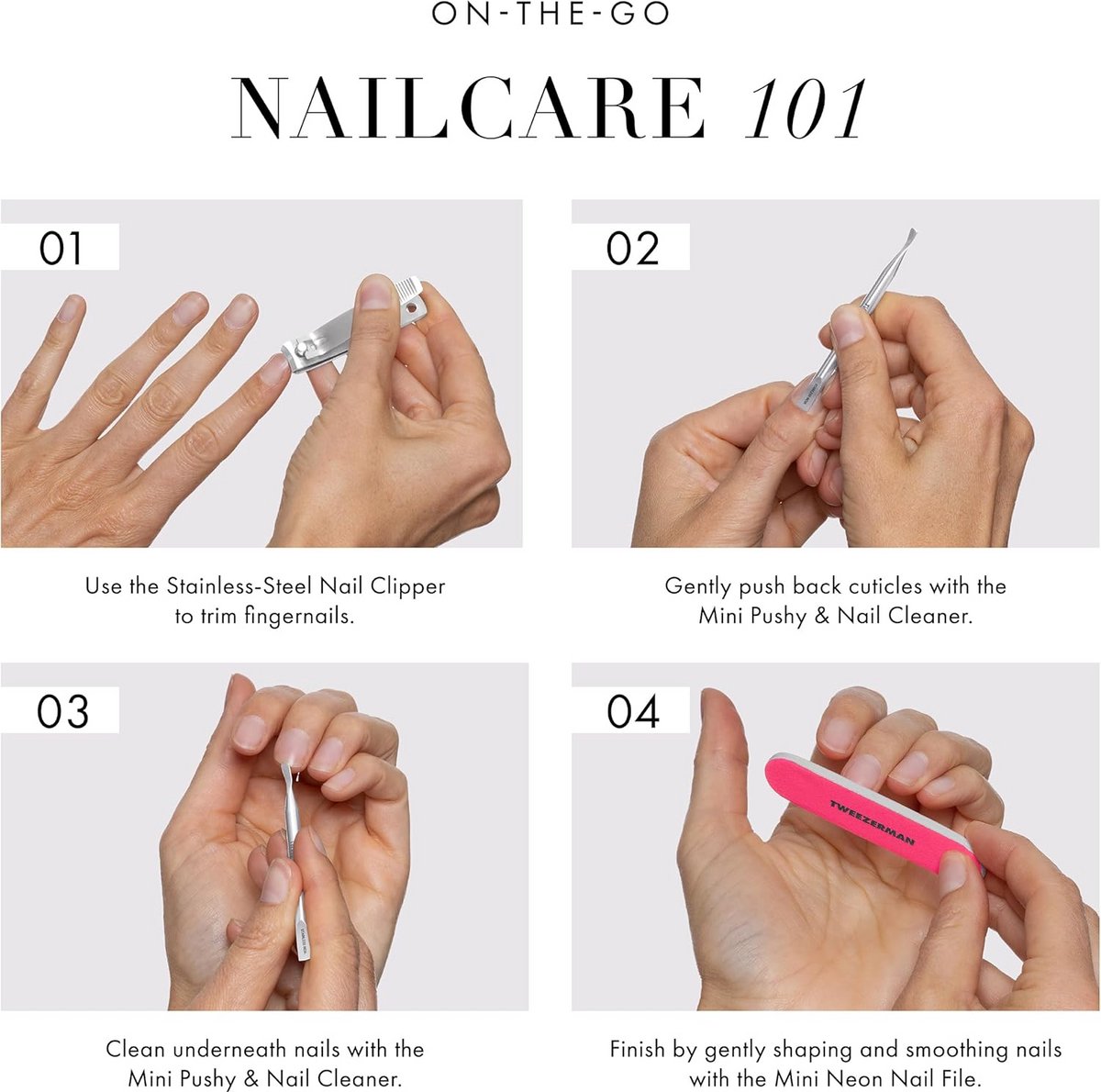Mini Nagelset - Manicure pedicure - 3 inch vijl thumbnail 6