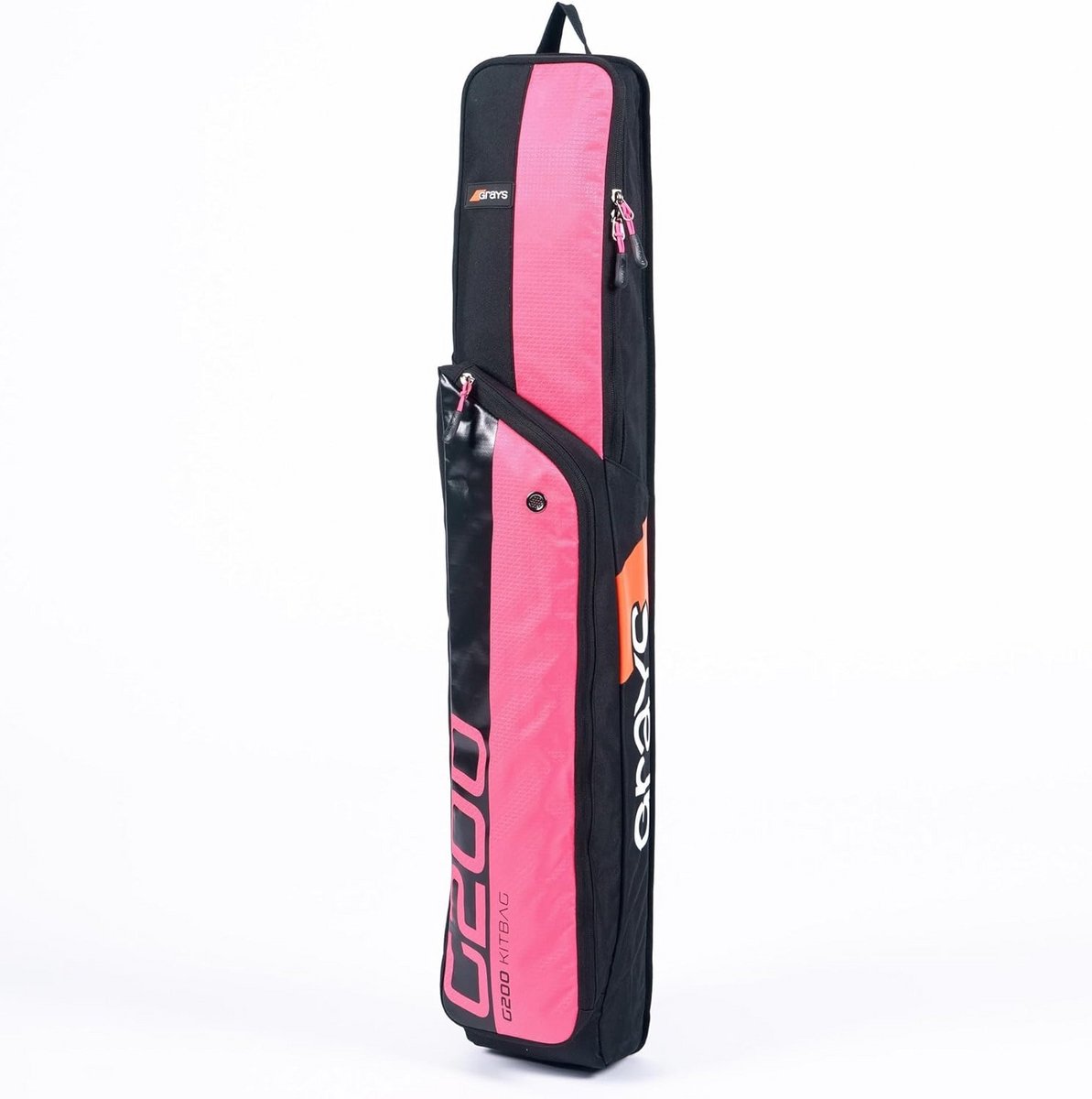 Sporttas - Sportuitrusting - Sportartikelen Opbergen - Twee Grote Vakken - 102 cm Lengte - Zwart Roze