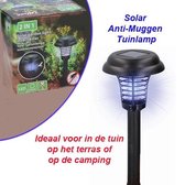 2-Stuks Solar Anti-Muggen Tuinlamp