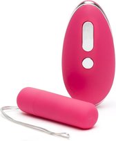 Plus Size Remote Control Knicker - Pink/Black - Bullets & Mini Vibrators - pink/black - Discreet verpakt en bezorgd