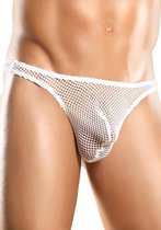 Bong Thong White Small/Medium - Maat S/M - Lingerie For Him - Discreet verpakt en bezorgd