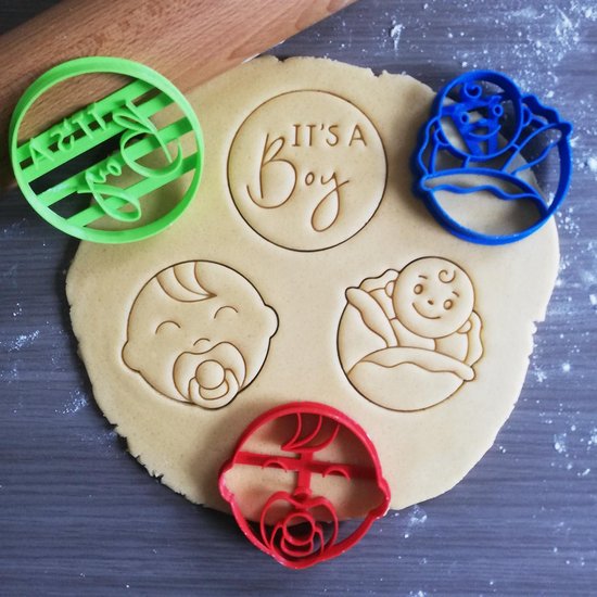 Tampon à biscuit Garçon ou Fille - La Boîte à Cookies