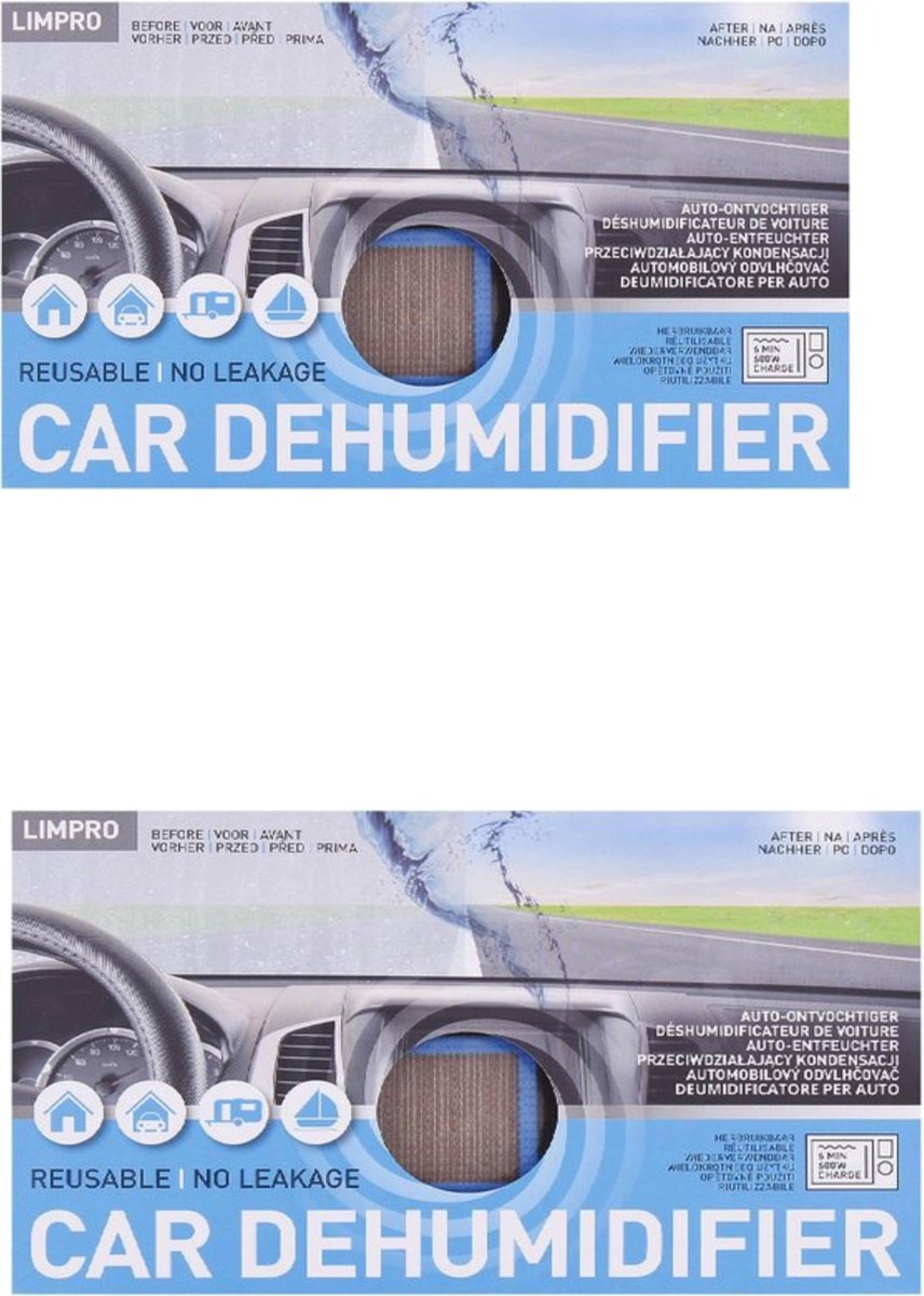 Déshumidificateur d'air de voiture Limpro - Déshumidificateur de voiture  