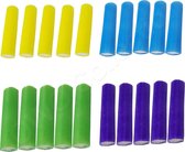 Geurstaven set luchtverfrisser deodorantstick voor in de stofzuiger stofzuigerzak of stofreservoir - Lavendel - Bloemen - Citroen - Frisse oceaan - 20 stuks