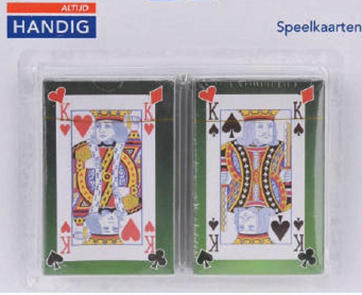 2 Kaartspellen - 54 kaarten + 4 jokers - Kaartspel voor pesten, poker, etc  | Games | bol.com