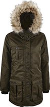 Senvi Women's Parka - Water & Winddicht - Maat S - Kleur Umber